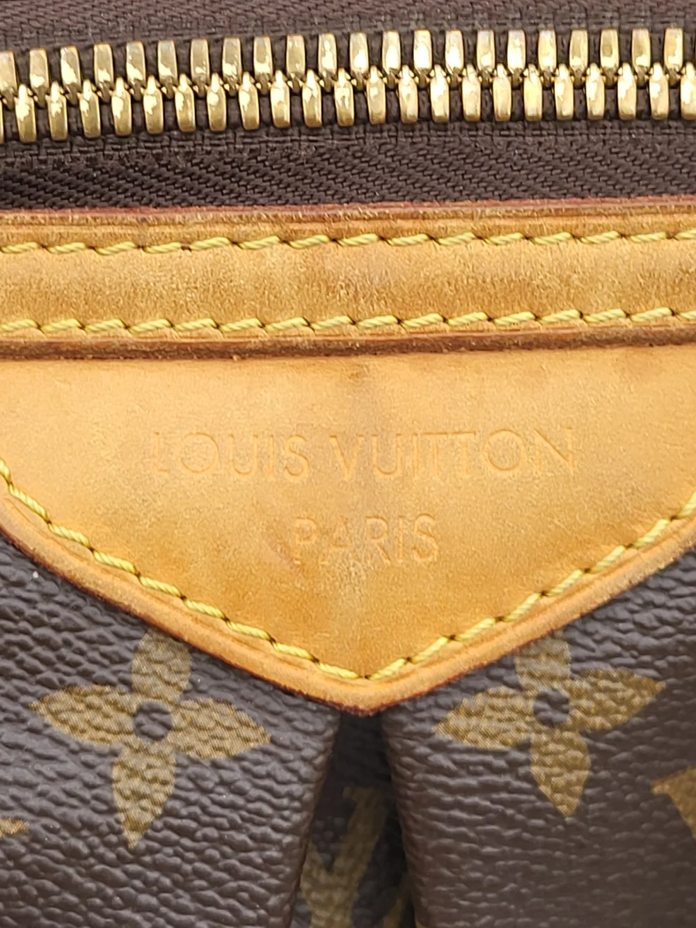 LOUIS VUITTON Monogram Canvas Palermo GM Bag, Authentic !!!